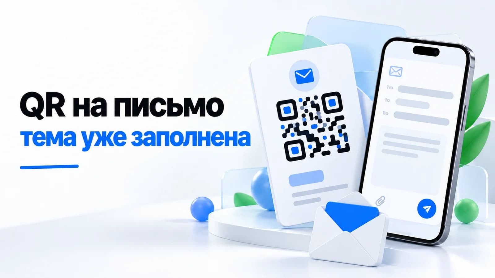 Как сделать QR-код для email: адрес, тема и динамический код