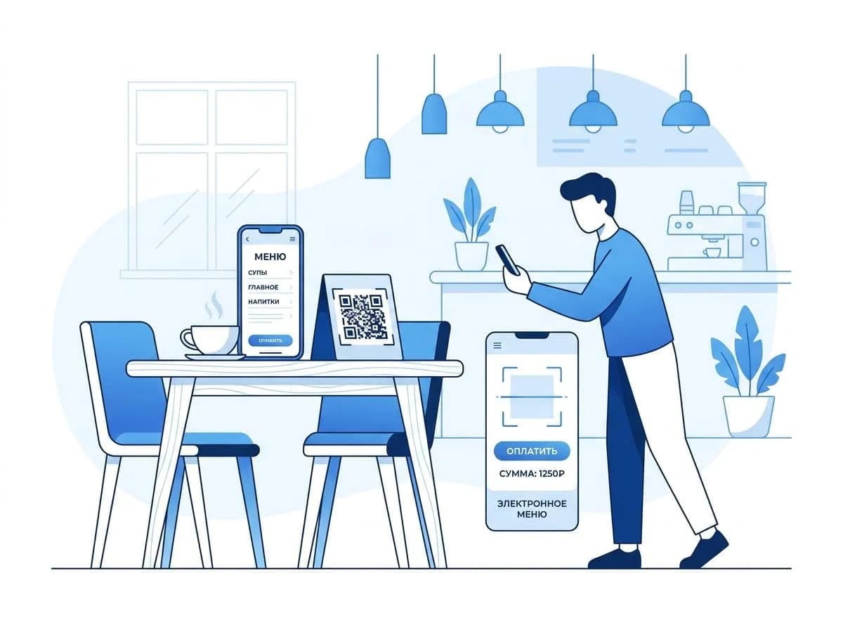 Применение QR-кодов в кафе: полное руководство по электронным меню и оплате