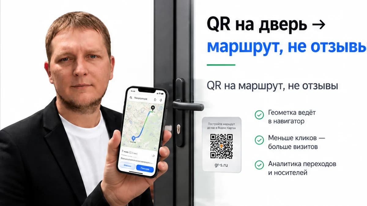Как сделать QR-код на Яндекс Карты: маршрут и карточка организации