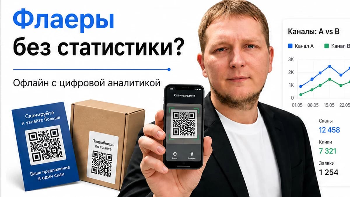 Как использовать QR-коды в маркетинге: 7 рабочих сценариев с аналитикой